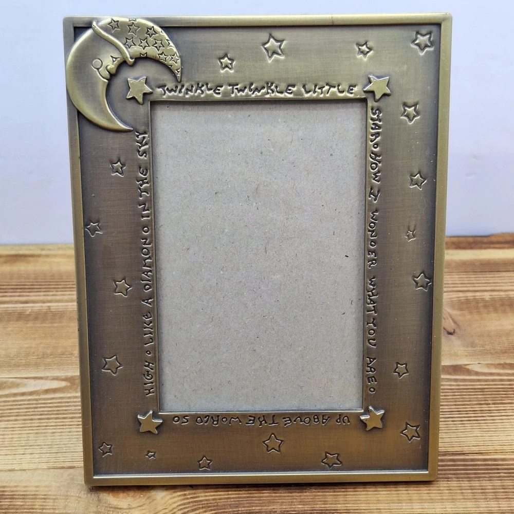 Twinkle Little Star Metal Picture Frame‎ for 3x4.5